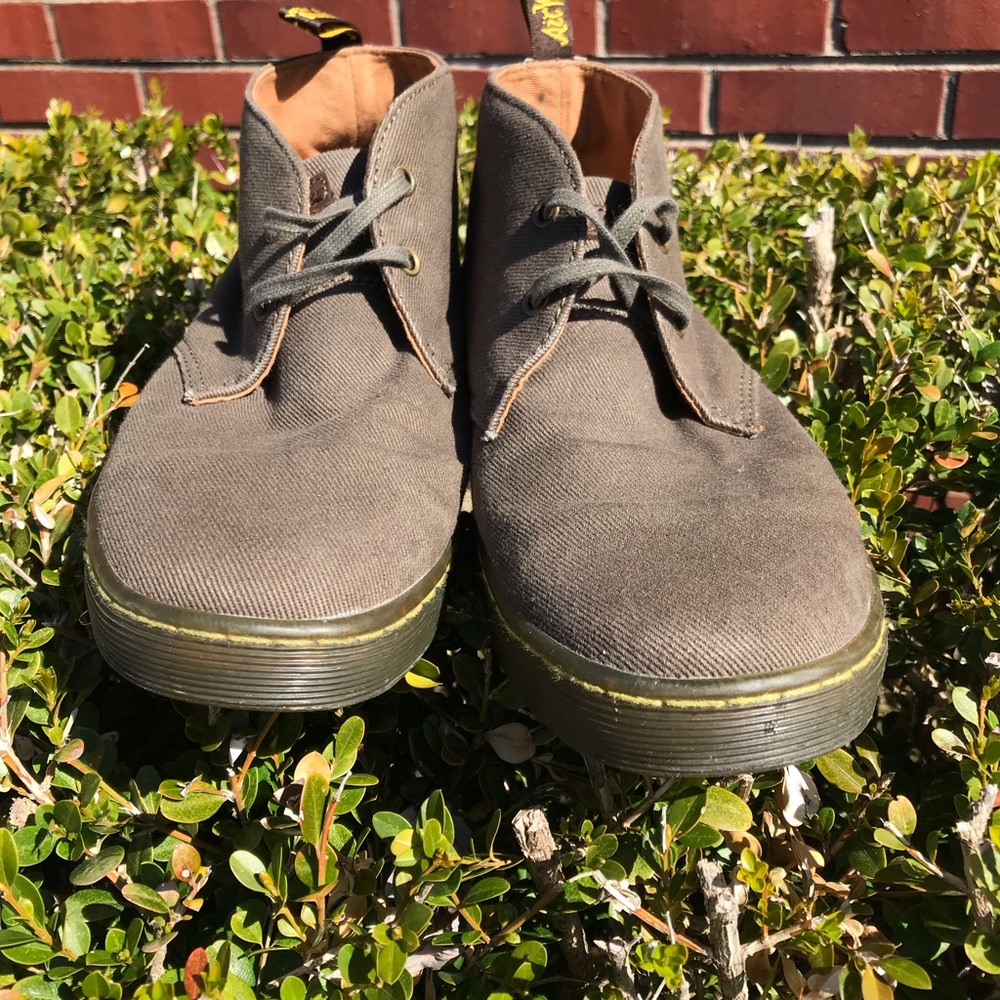 Dr Martens Canvas Chukka Desert Boots Shoes Dress